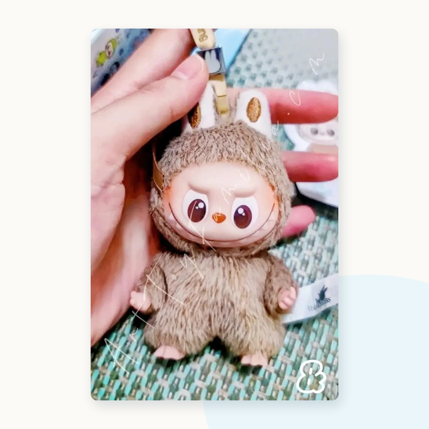 POP MART Labubu The Monsters PIN FOR LOVE Series Plush Pendant Blindbox (N-Z) - detail