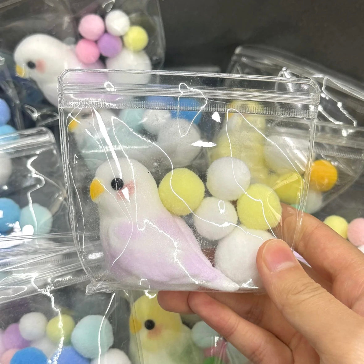 6 Colors Handmade Parrots Taba Squishy Toy – product image 7