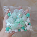 240g Handmade Silicone Cat's Paw Stress Relief Squishy Toy - Light Green – product image 4