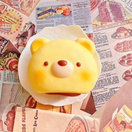 Slow Rising Squishy Bear Head Stress Relief Decompression Toy — 1pc Bear Head / 2pcs Bear Head – product image 4