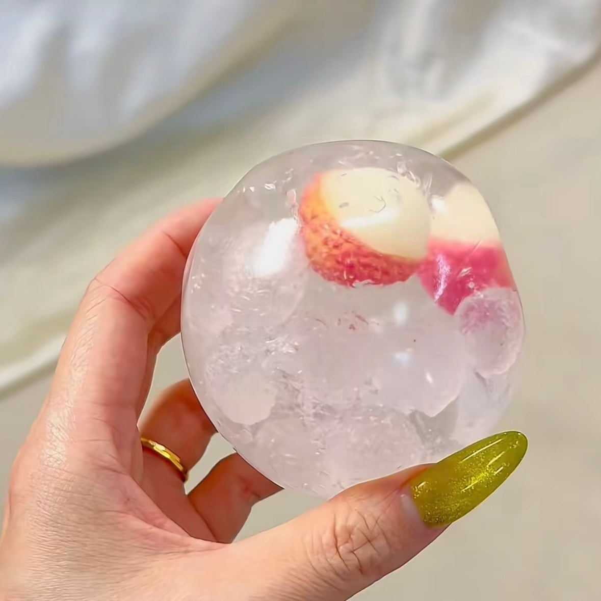 Fruit Hard Candy & Vaseline Base Stress Ball Squishy Stress Relief Decompression Toy – product image 19