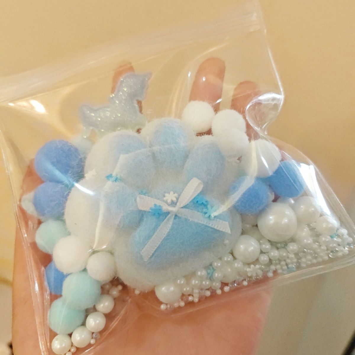 Handmade Silicone Cat's Paw Stress Relief Squishy Toy - Skyler White – product image 3