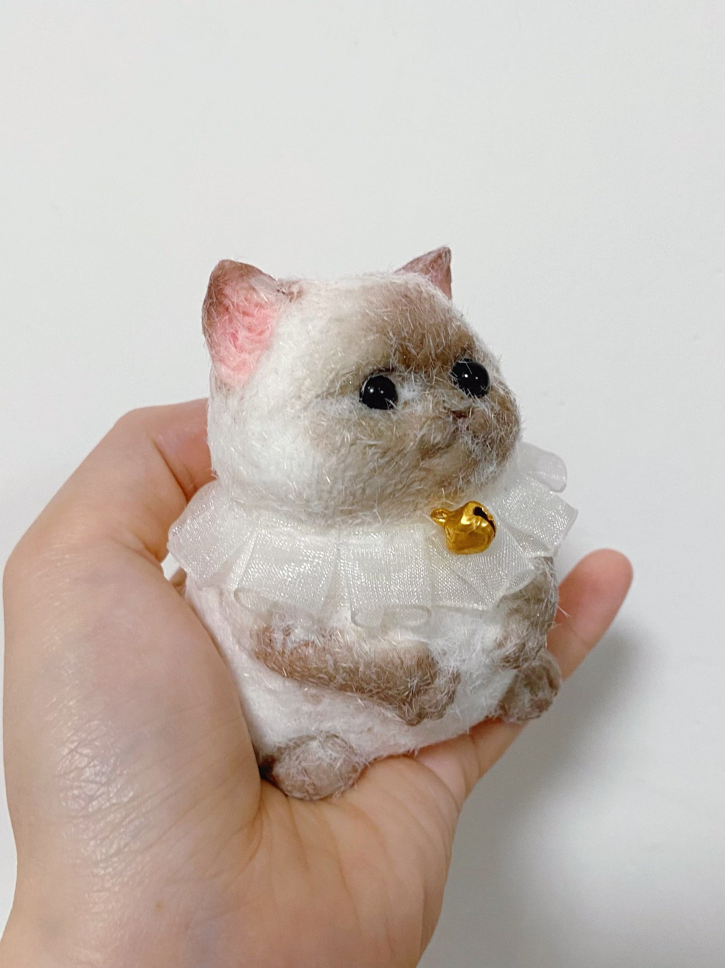 Handmade Siamese Kitty Cat Stress Relief Taba Squishy Toy – product image 4