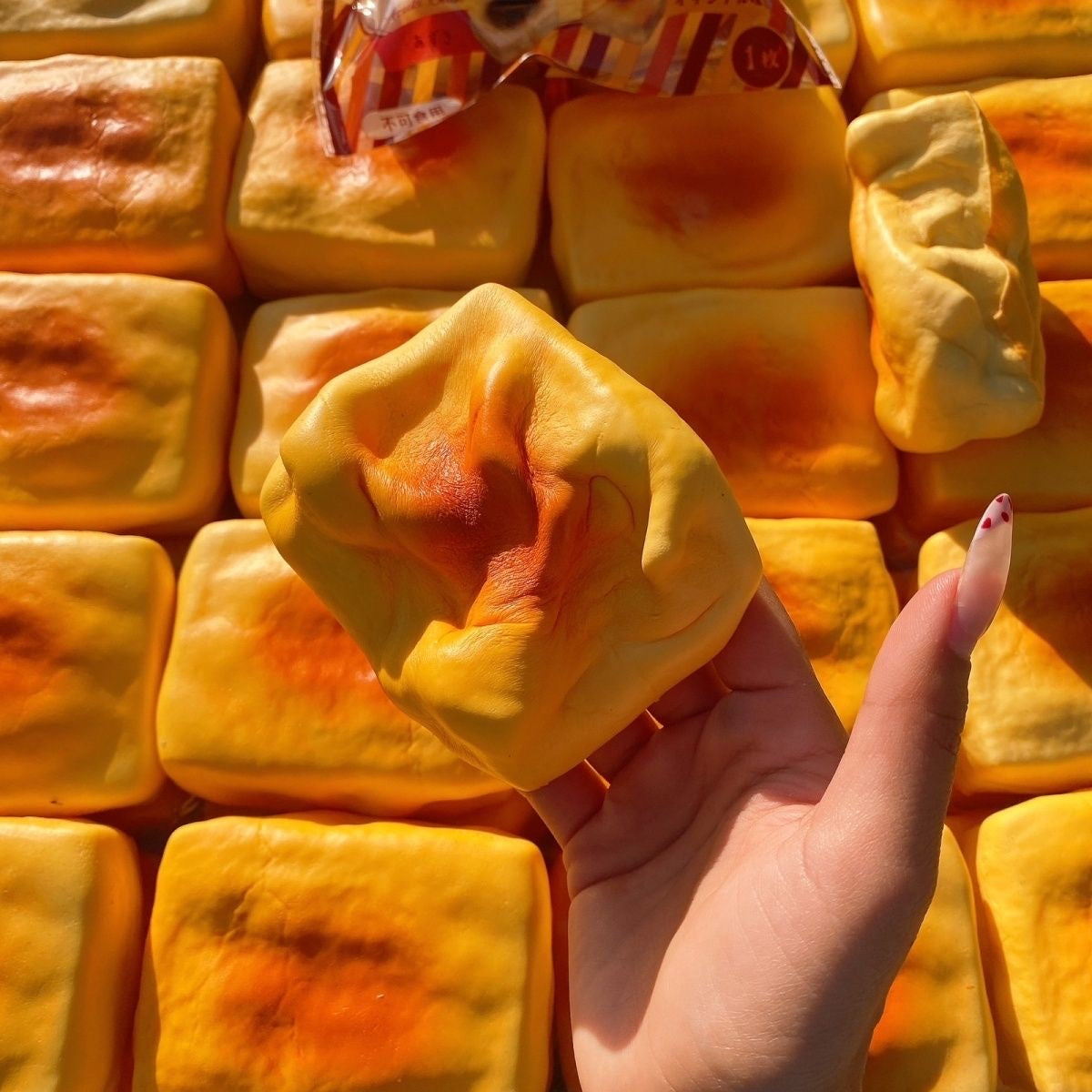 Pancake Bread Slow Rising Squishy Stress Relief Decompression Toy – product image 3