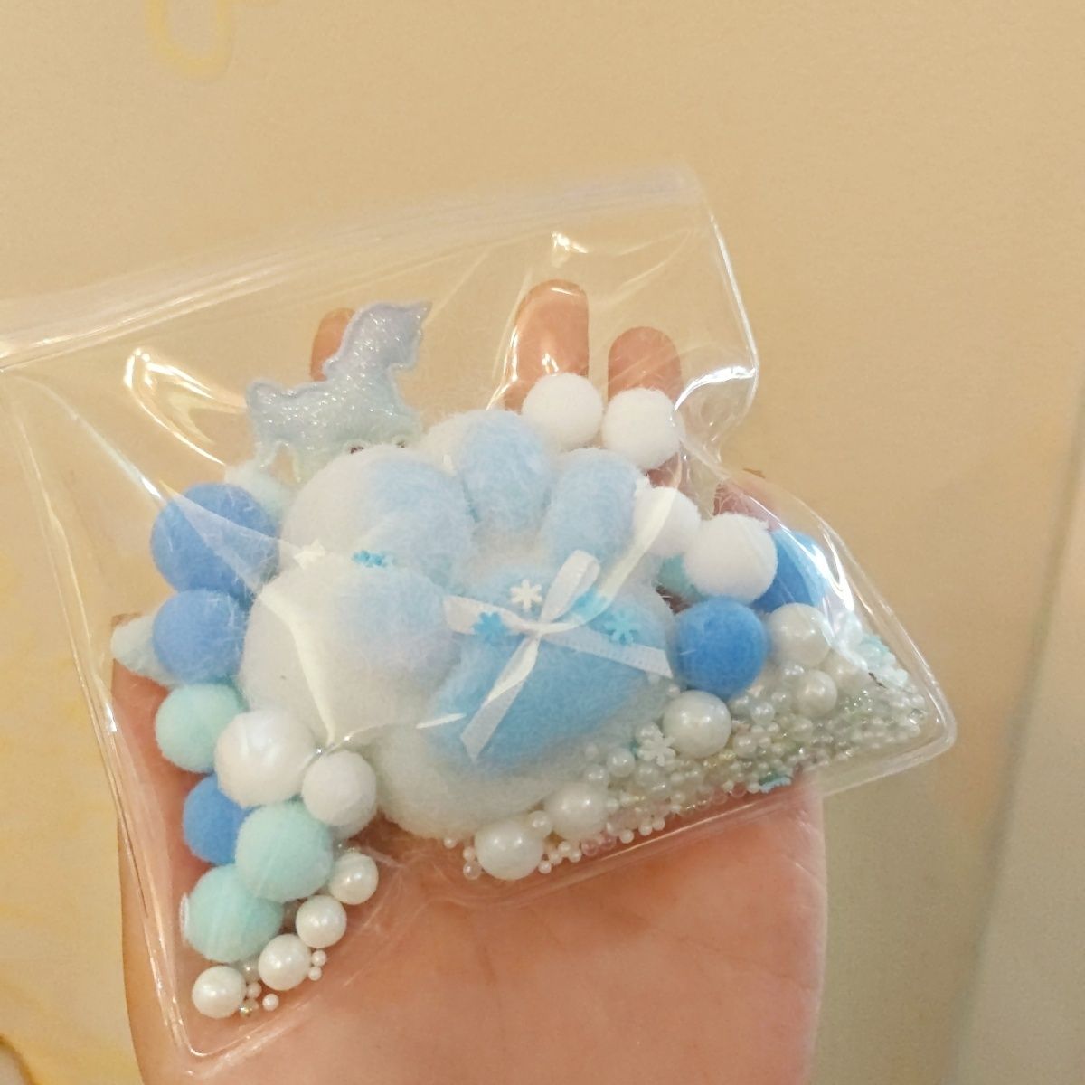 Handmade Silicone Cat's Paw Stress Relief Squishy Toy - Skyler White – product image 2