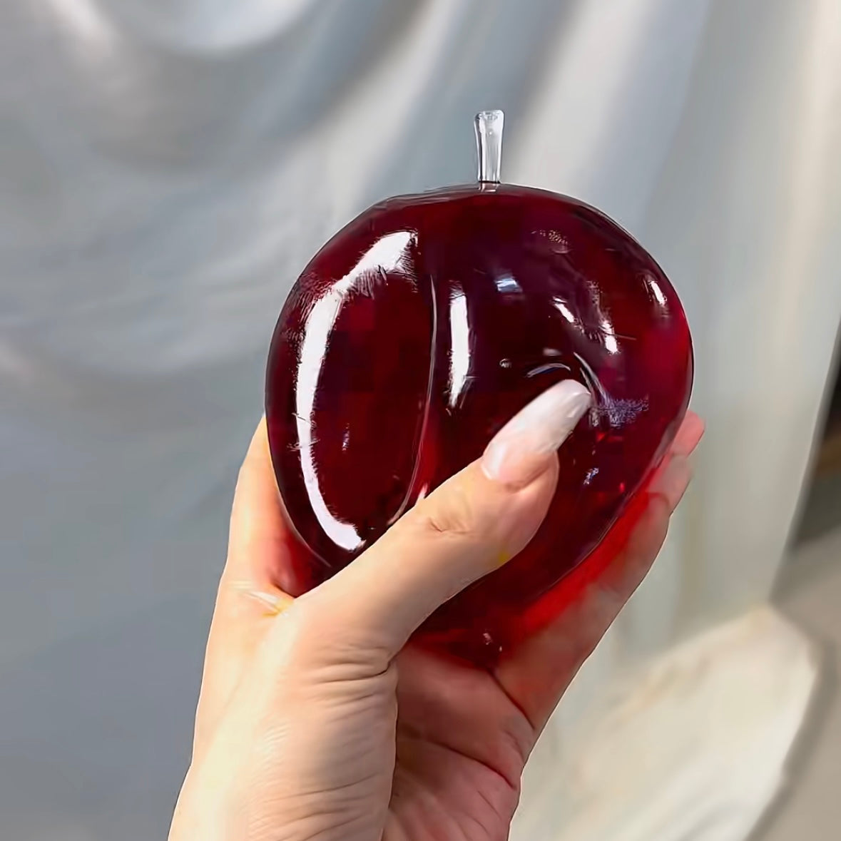 Apple Shape Vaseline Base Handmade Stress Balls – product image 5