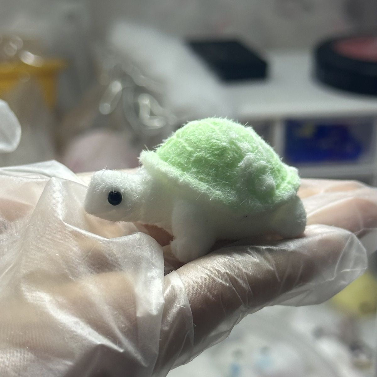 Handmade Silicone Tortoise Taba Squishy Toy – product image 2