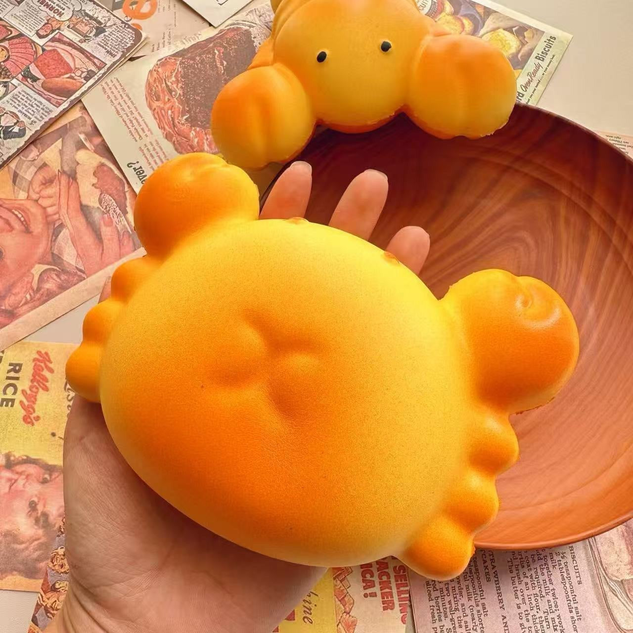 Slow Rising Squishy Crab Lobster Stress Relief Decompression Toy – product image 3