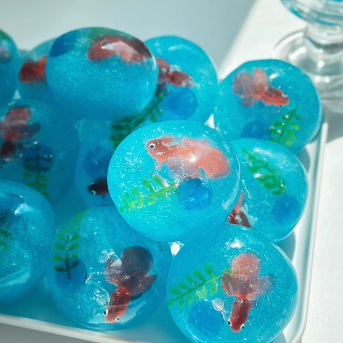 Goldfish Crisp Satisfying Sound Stress Ball Collection Relief Decompression Toy – product image 2