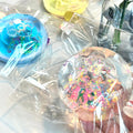 Transparent Flower Stress Ball Taba Squishy Toy (Liquid Squishy)