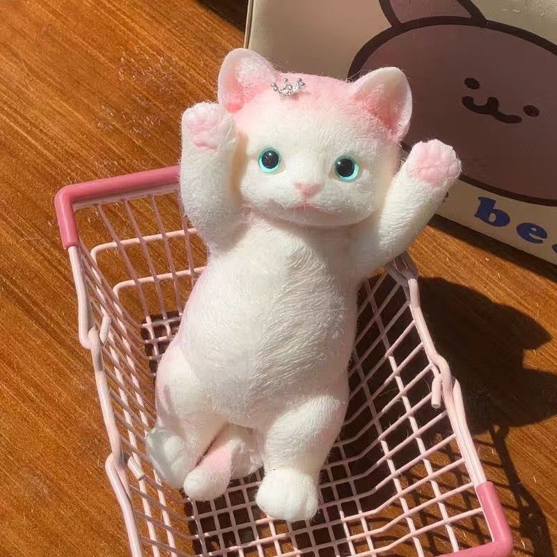 600g Handmade Silicone Cats Taba Squishy Toy – product image 9