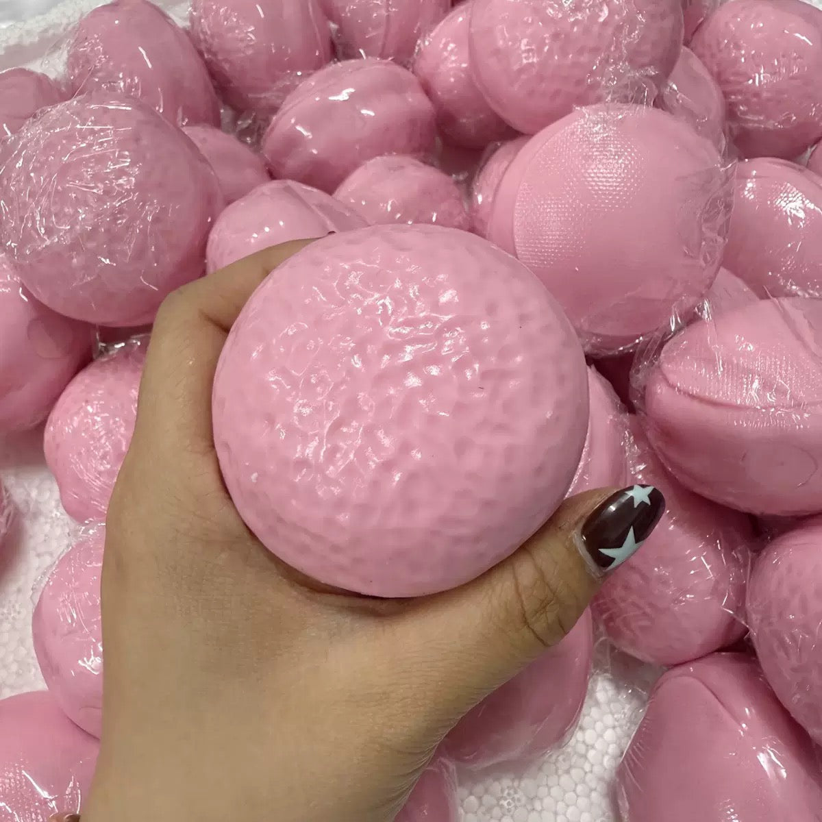 Crunchy Bead & Clay Base Stress Ball Squishy Stress Relief Decompression Toy – product image 16
