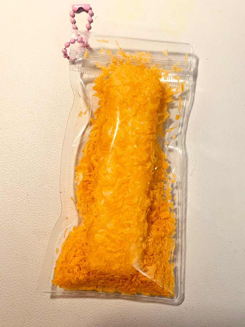 Fried Crispy Milk Rice Cake Strips Taba Squishy Toy – product image 2