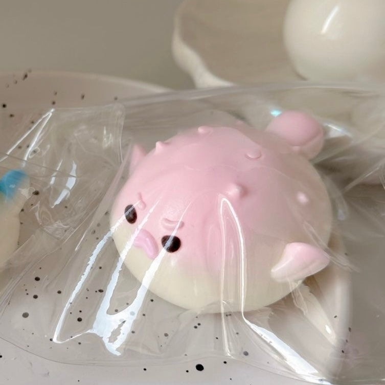 Handmade Silicone Puffer Fish Stress Relief Squishy Toy – product image 7
