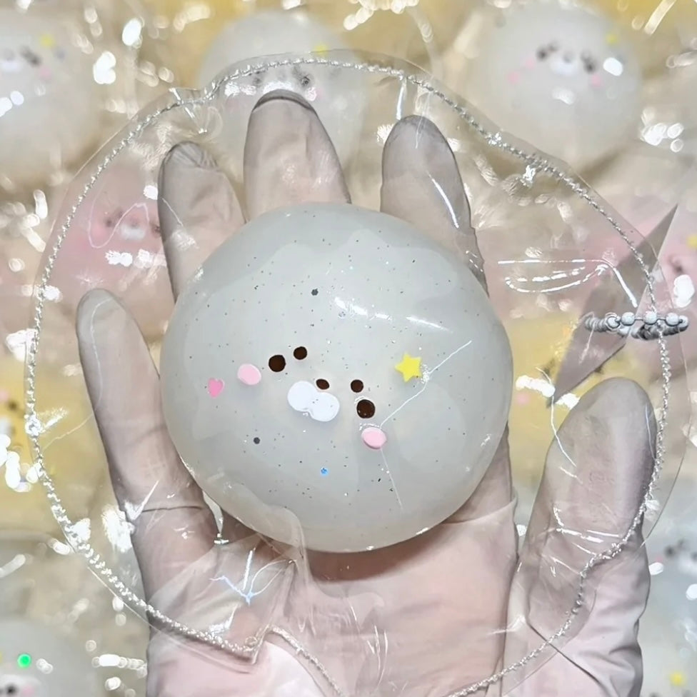 Cute Seal Sphere Taba Squishy Toy – product image 12