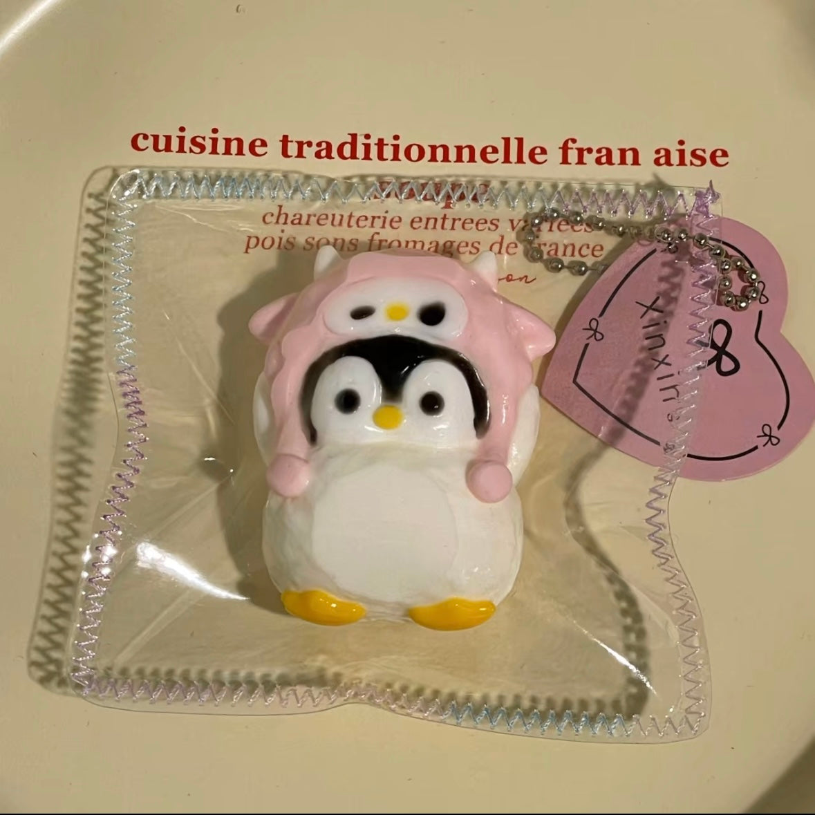 Handmade Mini Penguin Taba Squishy Toy – product image 6