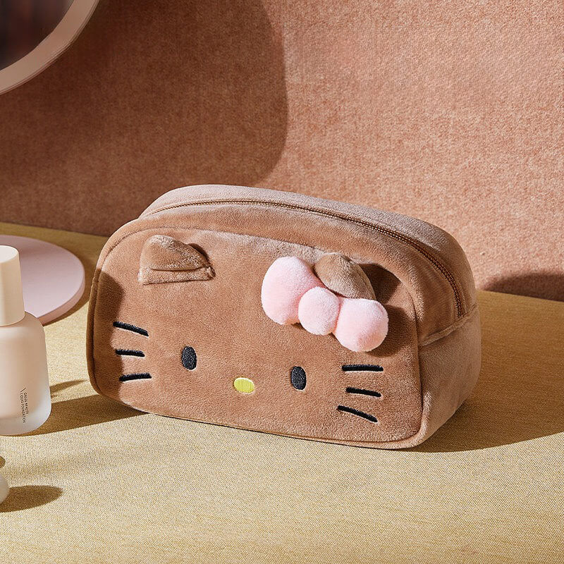 Sanrio Flocking Makeup Bag Pen Case — image 12