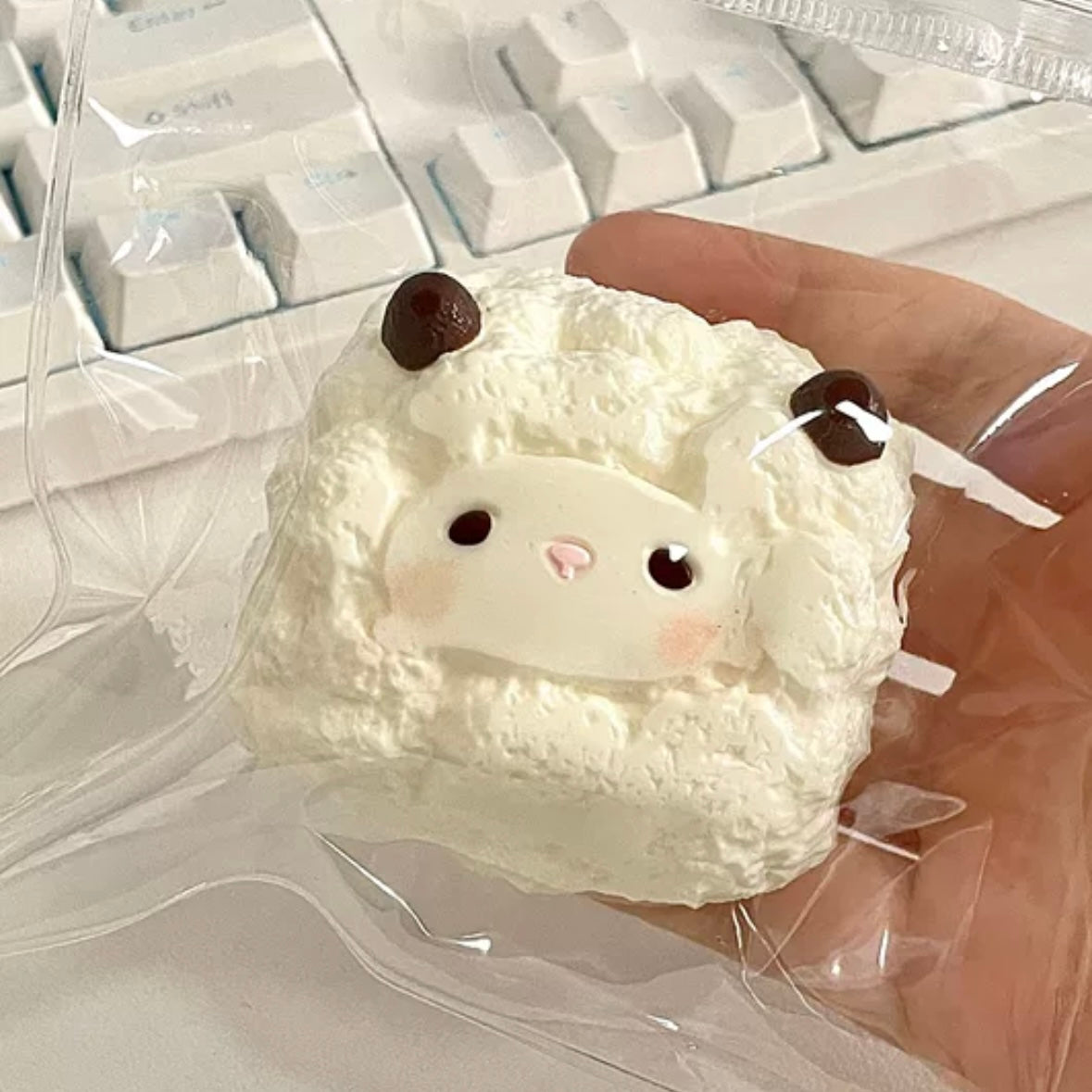 Handmade Silicone Sheep Taba Squishy Toy – product image 4