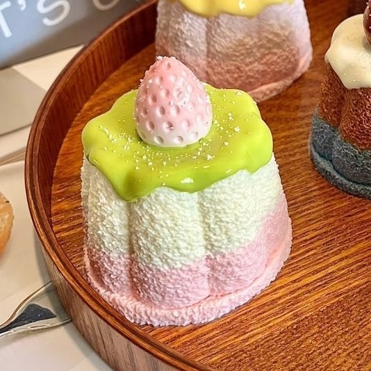 Pudding Squishy Stress Relief Toy – product image 2