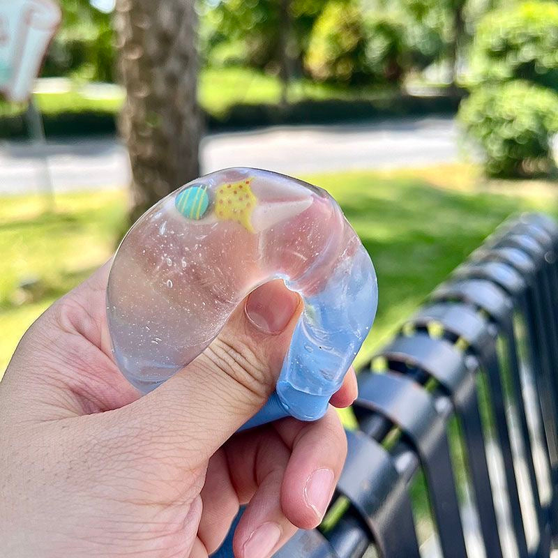 Swimming Stress Ball Jelly Ball Squishy Stress Relief Decompression Toy – product image 6