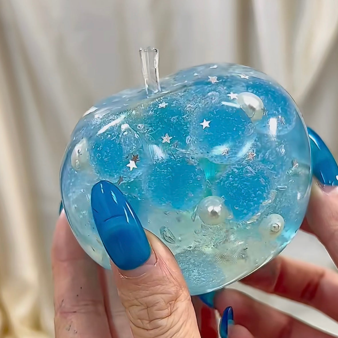 Blue Apple Vaseline Base Stress Ball Squishy Stress Relief Decompression Toy – product image 3