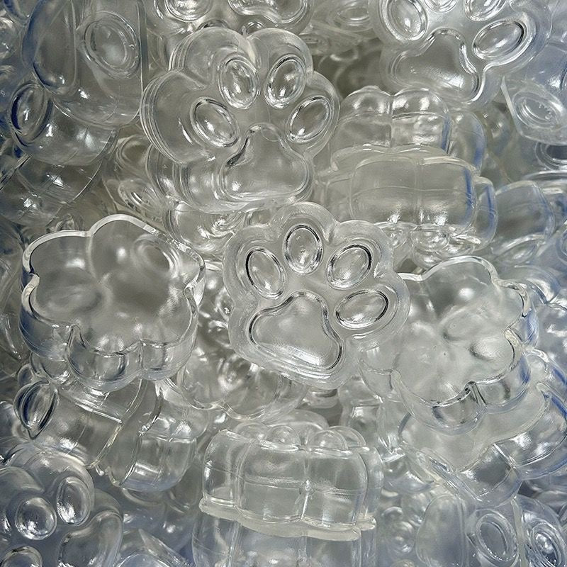 Transparent Cat's Paw Stress Ball Skin 5.5cm – product image 5