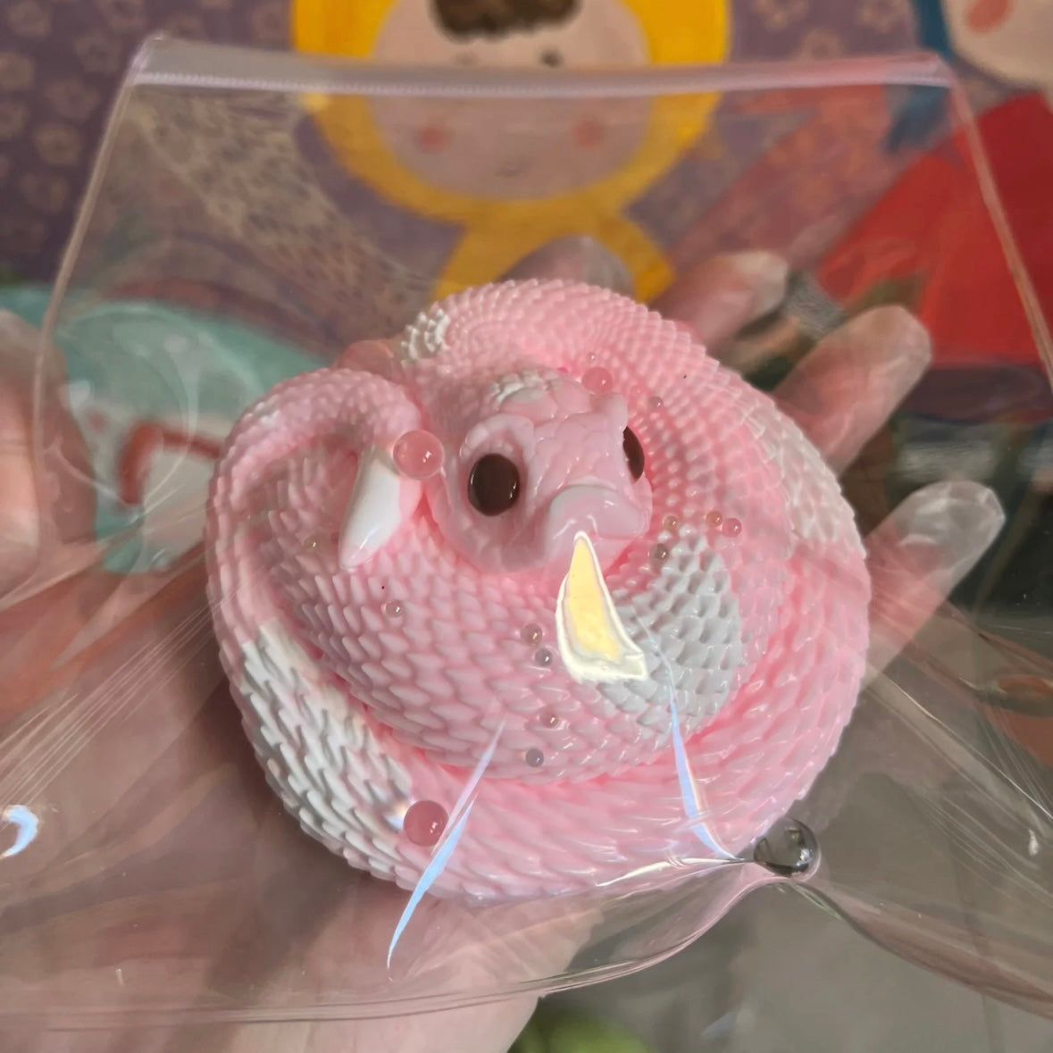 Handmade Circling Snake Taba Squishy Toy – product image 14