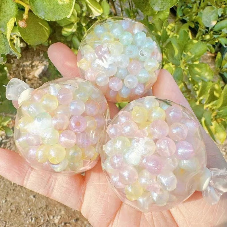 Color Shifting Beads Handmade Stress Balls – product image 5