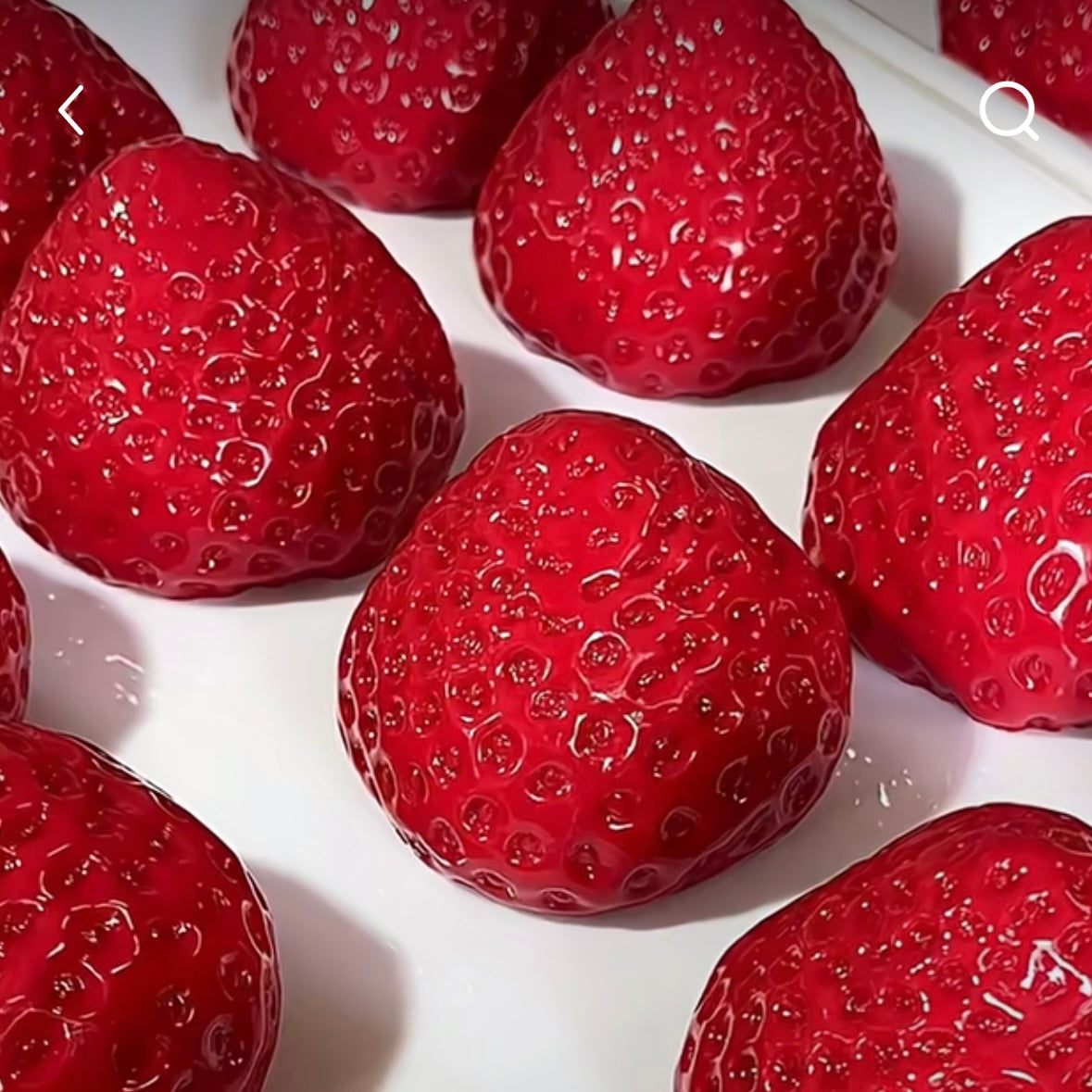 120g Handmade Strawberry Stress Relief Squishy Toy – product image 6