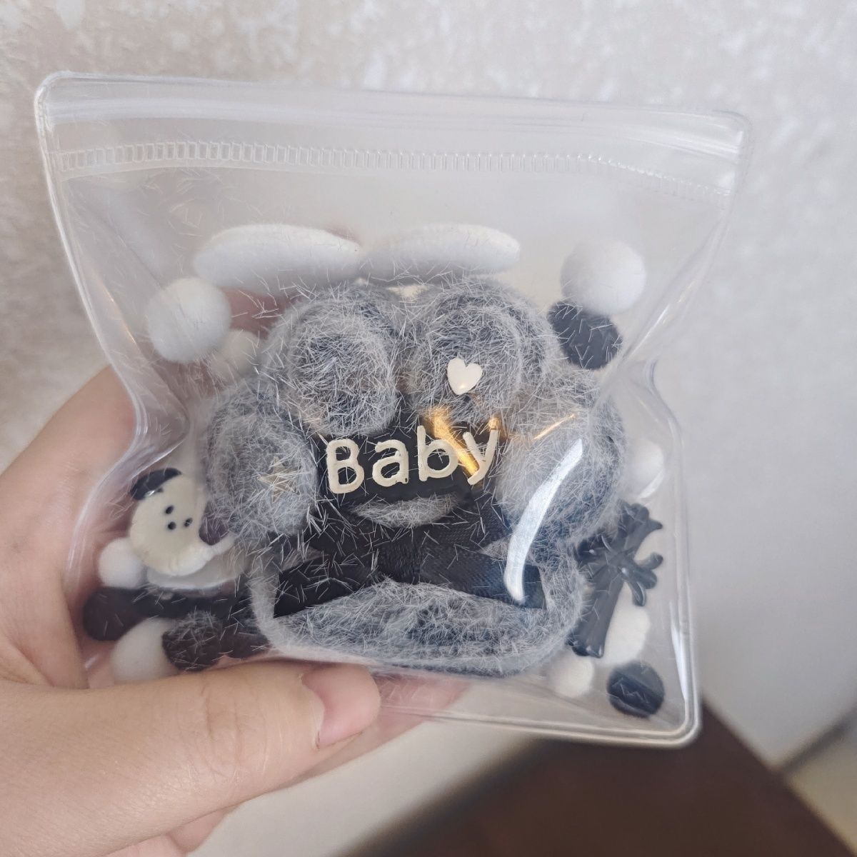 Handmade Silicone Cat's Paw Stress Relief Squishy Toy - Baby Black – product image 3