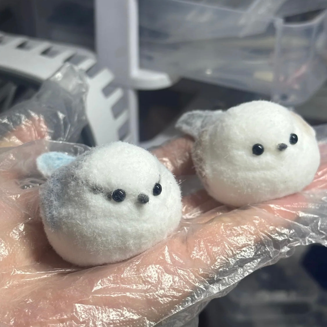 Handmade Blue Bird Taba Squishy Toy – product image 4