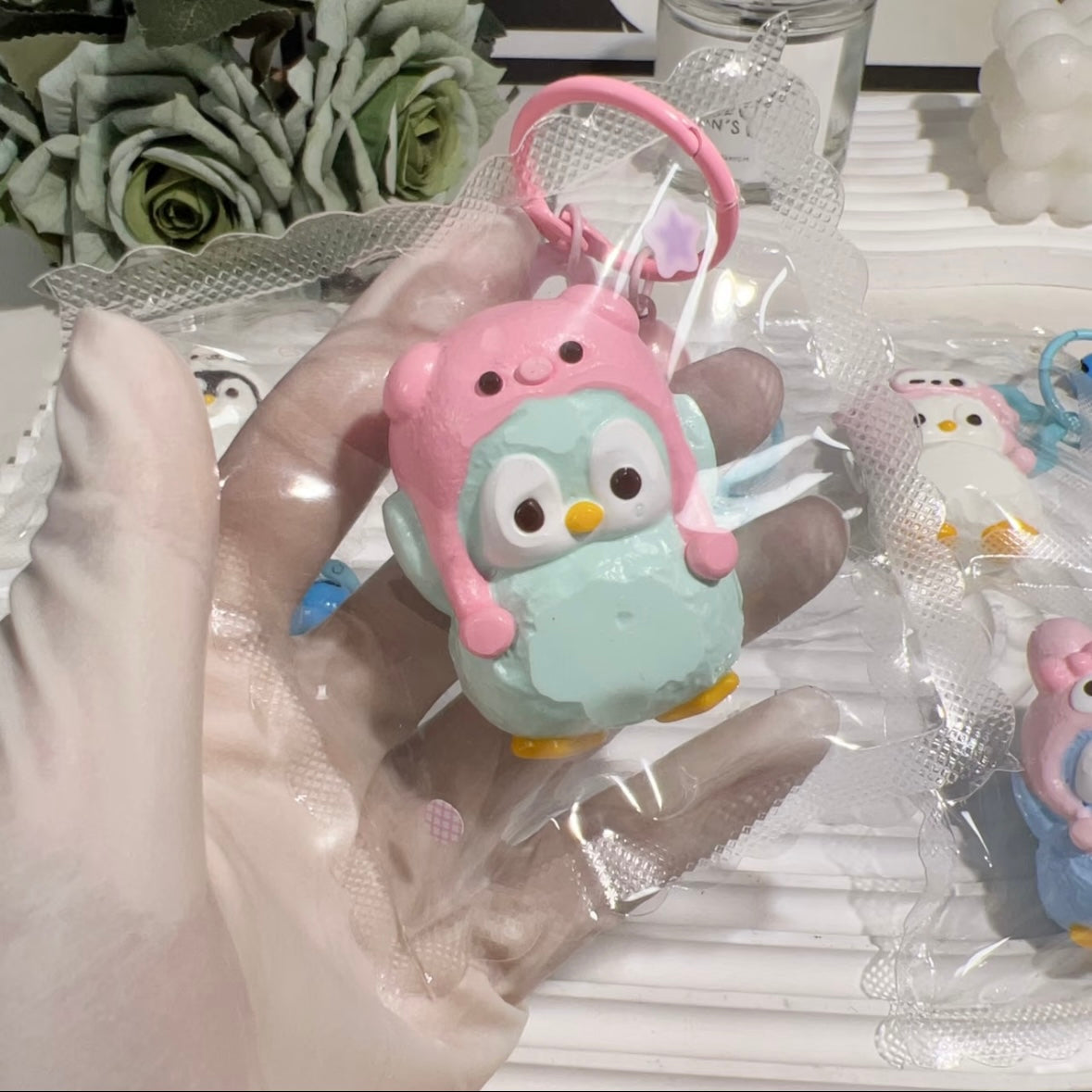 Handmade Mini Penguin Taba Squishy Toy – product image 13