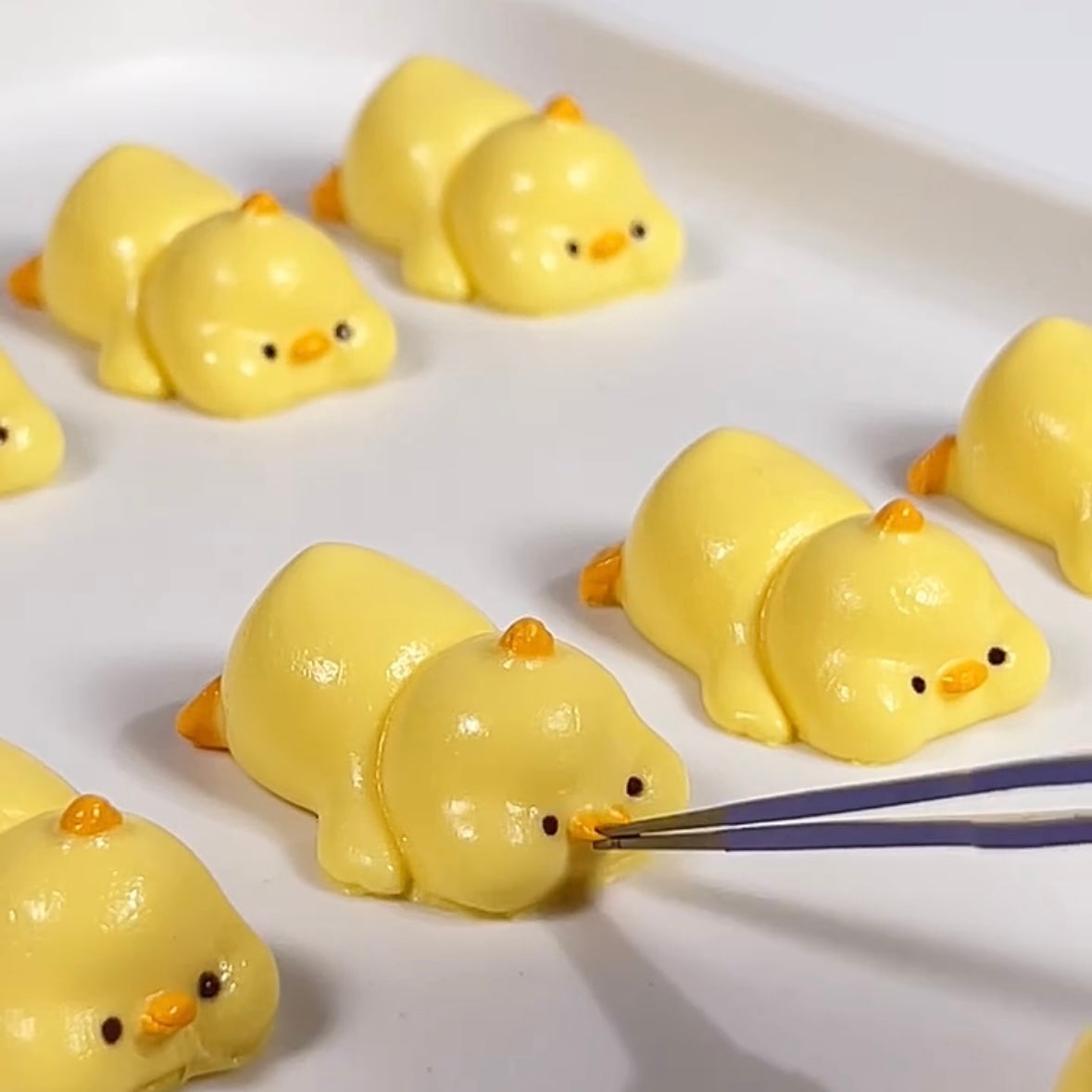 4pcs Mini Size Duck Taba Squishy Toy – product image 5