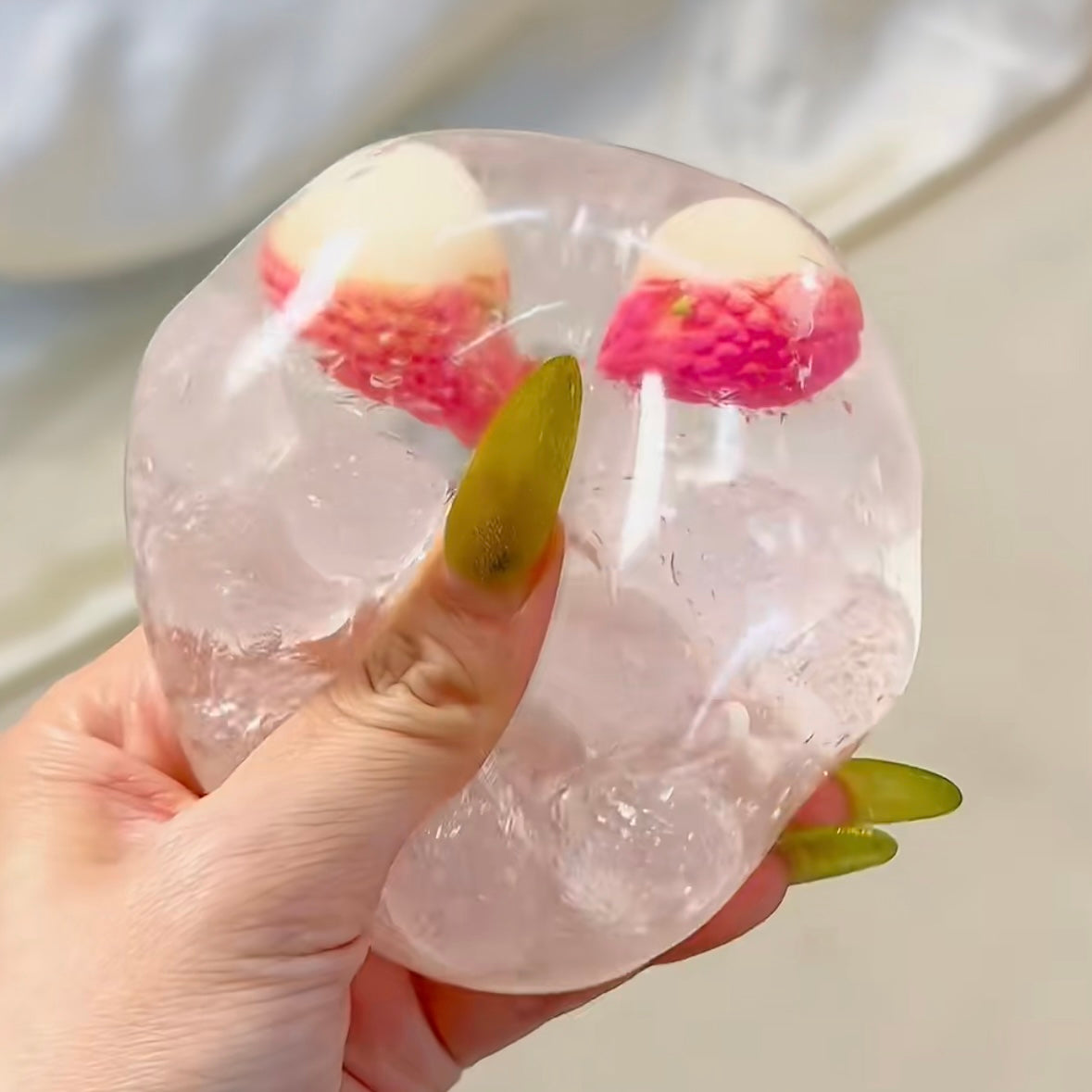 Fruit Hard Candy & Vaseline Base Stress Ball Squishy Stress Relief Decompression Toy – product image 26
