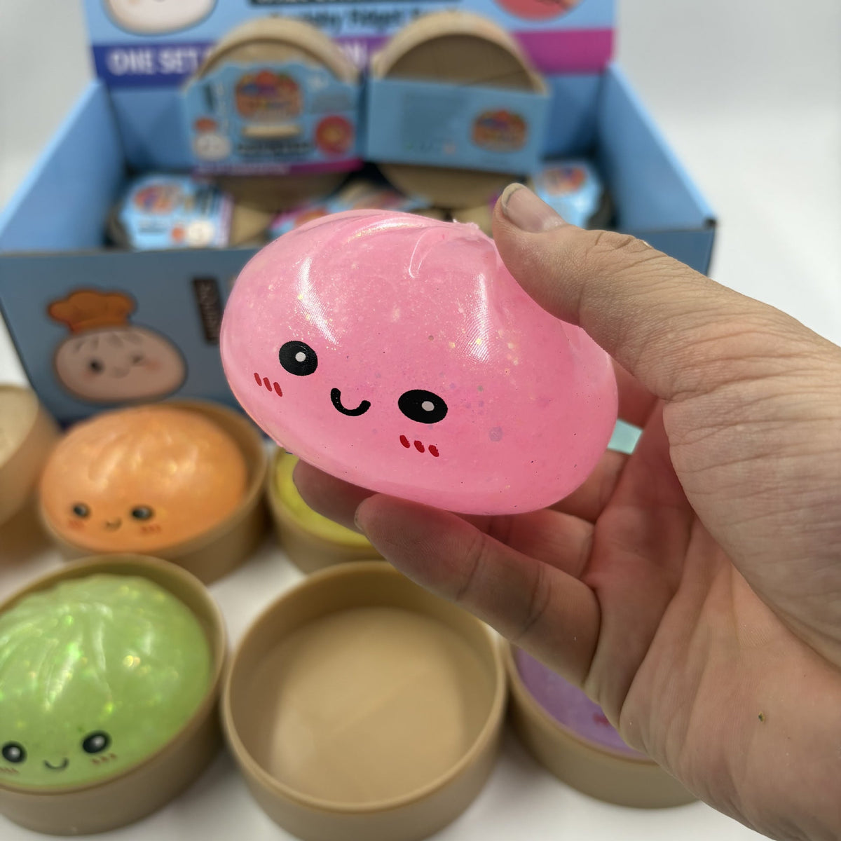 Glow in the Dark Squishy Bun – product image 4