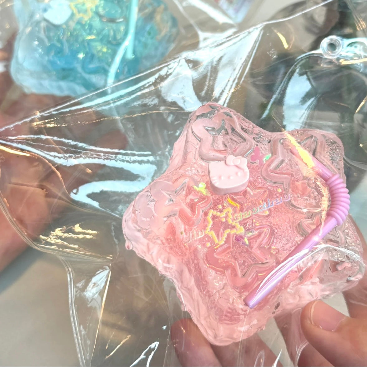 Transparent Star Taba Squishy Toy (Liquid Squishy) – product image 2