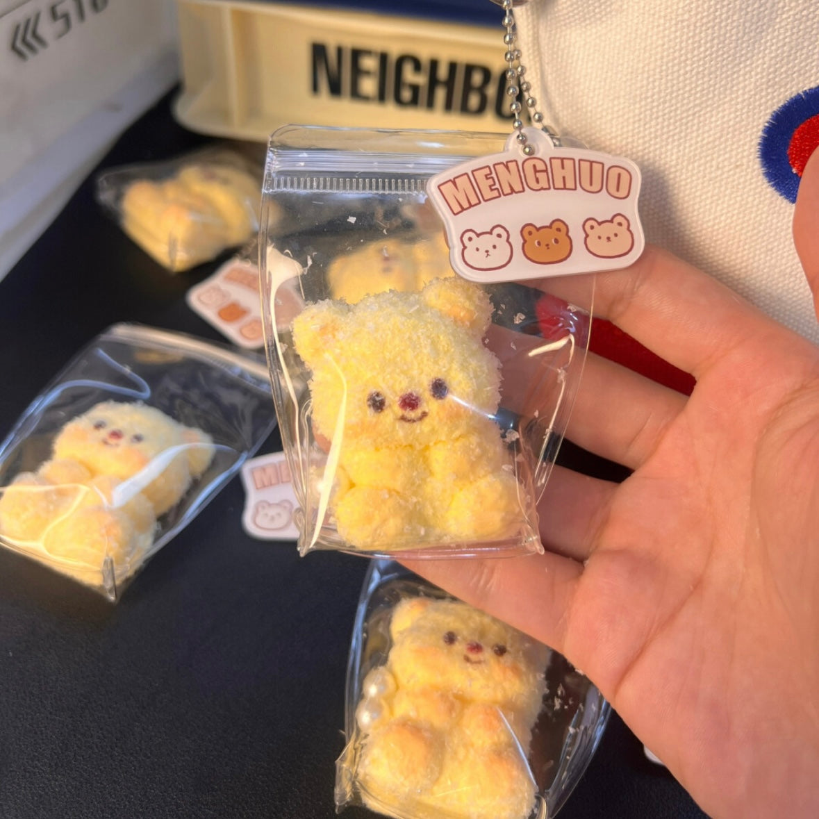 Handmade Butter Bear Taba Squishy Toy – product image 2