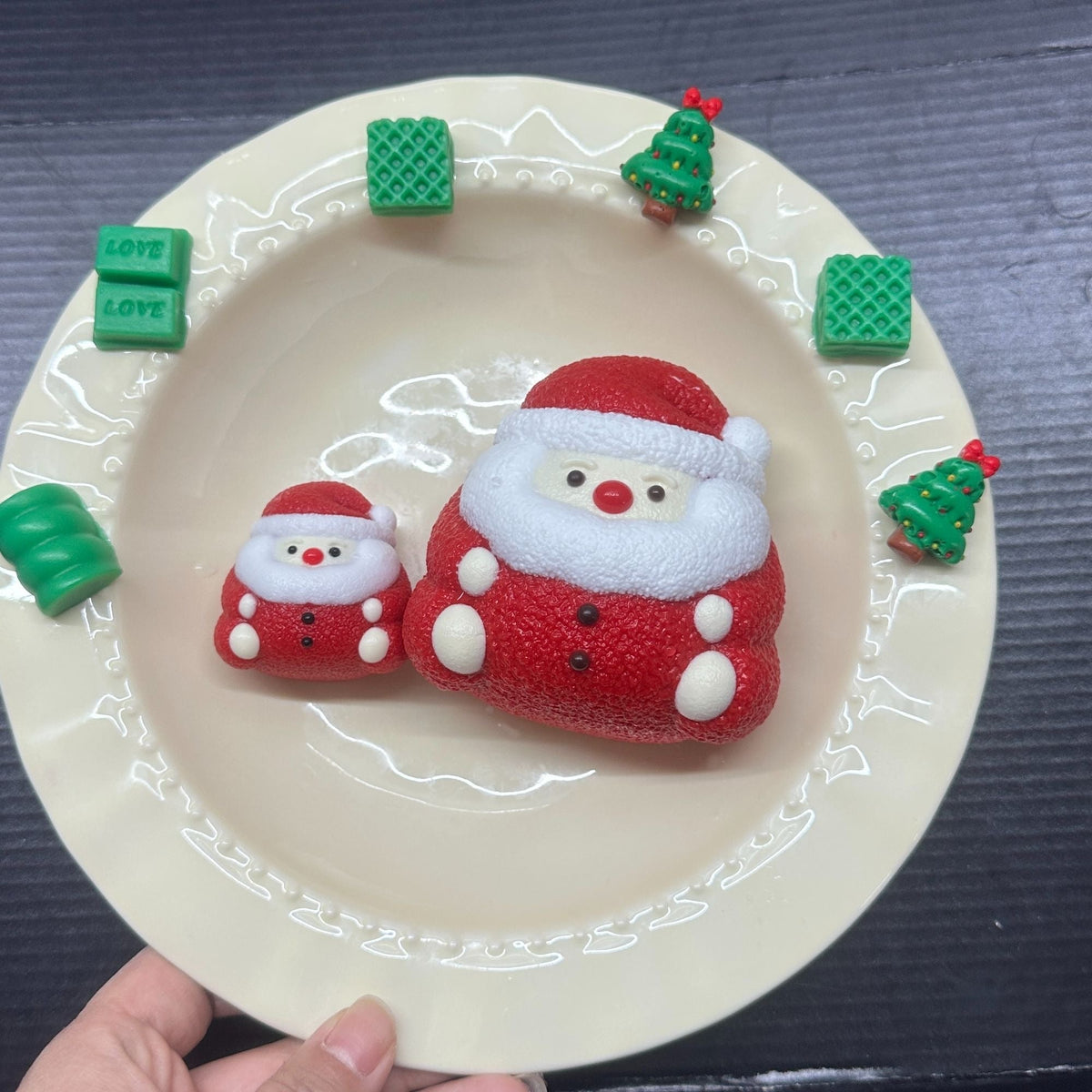 Handmade Santa Claus Taba Squishy Toy – product image 2