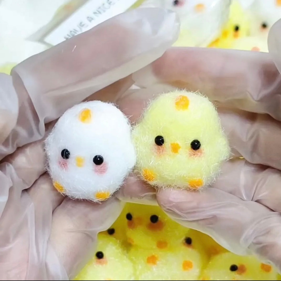 Handmade Super Mini Chicks Stress Relief Squishy Toy – product image 3