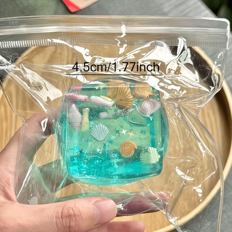 Sea Ice Cube Stress Ball Jelly Ball Squishy Stress Relief Decompression Toy – product image 4