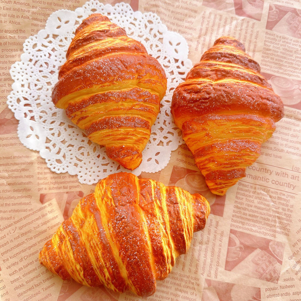 Slow Rising Squishy Croissant Stress Relief Decompression Toy – product image 6