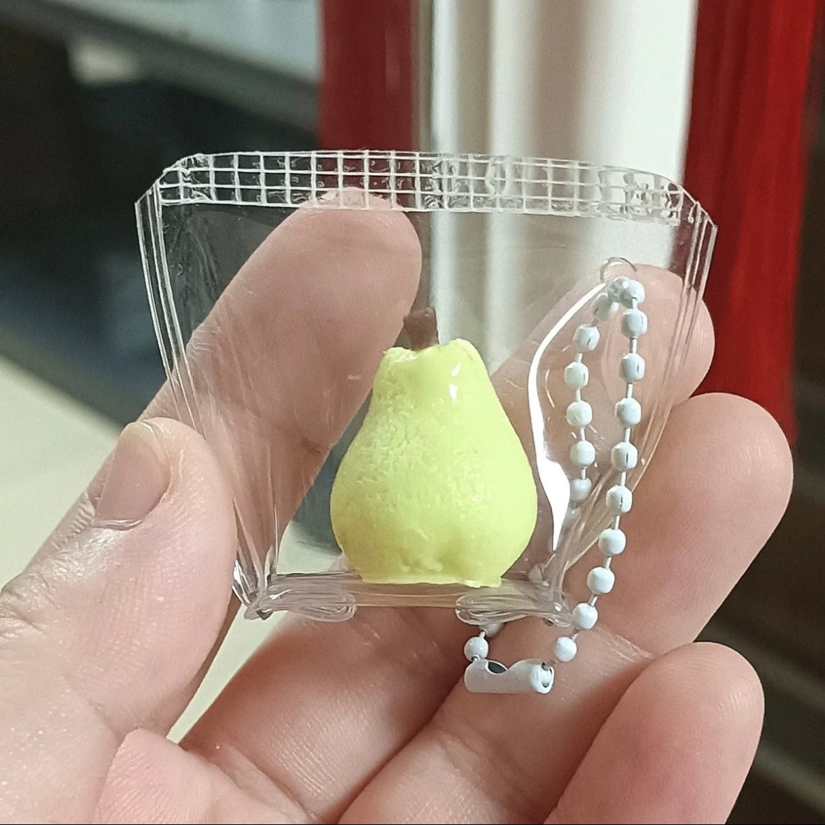 Handmade Silicone Mini Pear Taba Squishy Toy – product image 4