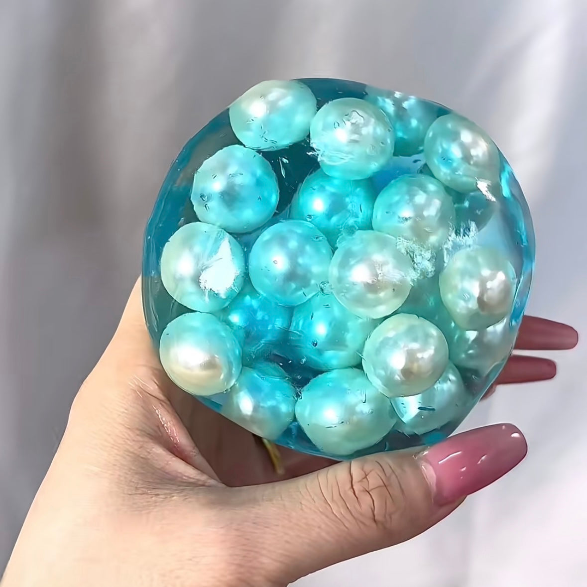 Pearl & Vaseline Base Stress Ball Squishy Stress Relief Decompression Toy – product image 2