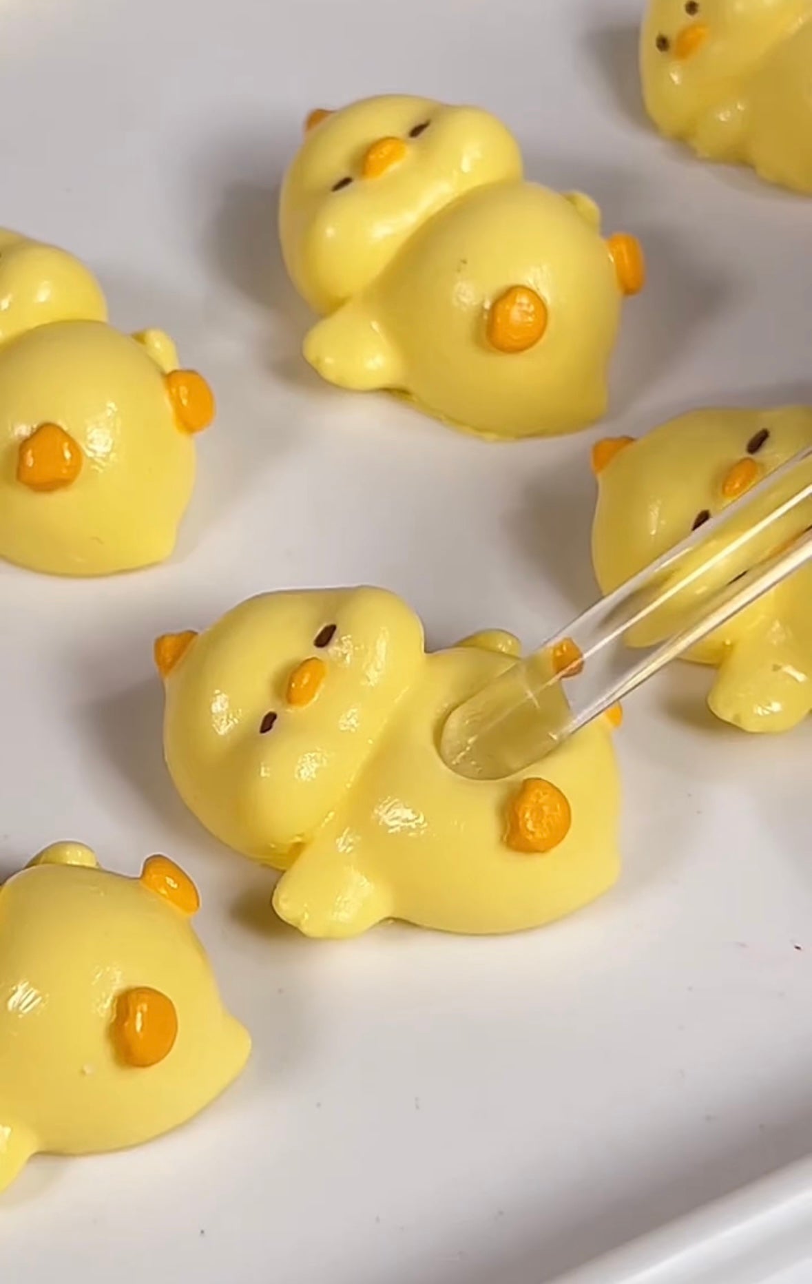 4pcs Mini Size Duck Taba Squishy Toy – product image 3