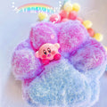 260g Handmade Silicone Cat's Paw Stress Relief Squishy Toy — pink & white / yellow & pink / pink & blue & More – product image 18