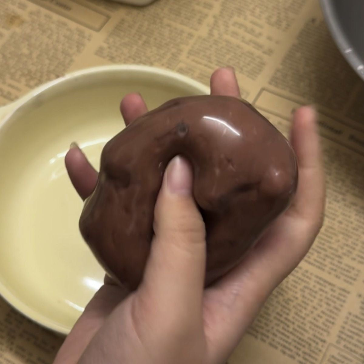 Chocolate Handmade Stress Balls – product image 2