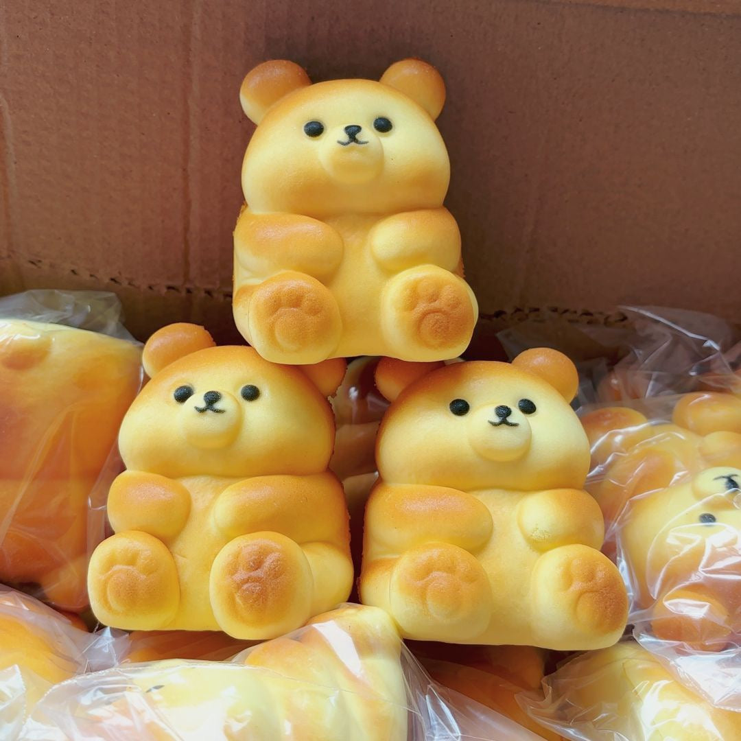 Slow Rising Squishy Bear Stress Relief Decompression Toy — 1pc / 2pcs