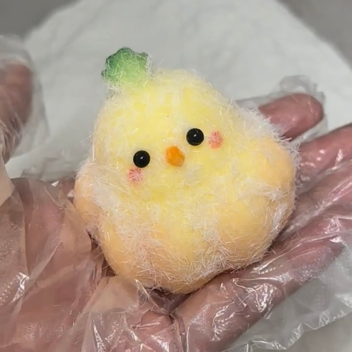Garlic Chicks Chicken Taba Squishy Toy – product image 5