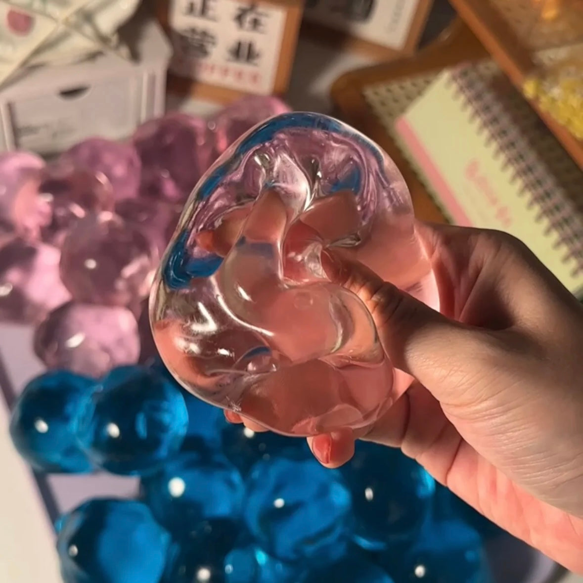 Crystal Stress Ball Squishy Stress Relief Decompression Toy – product image 7