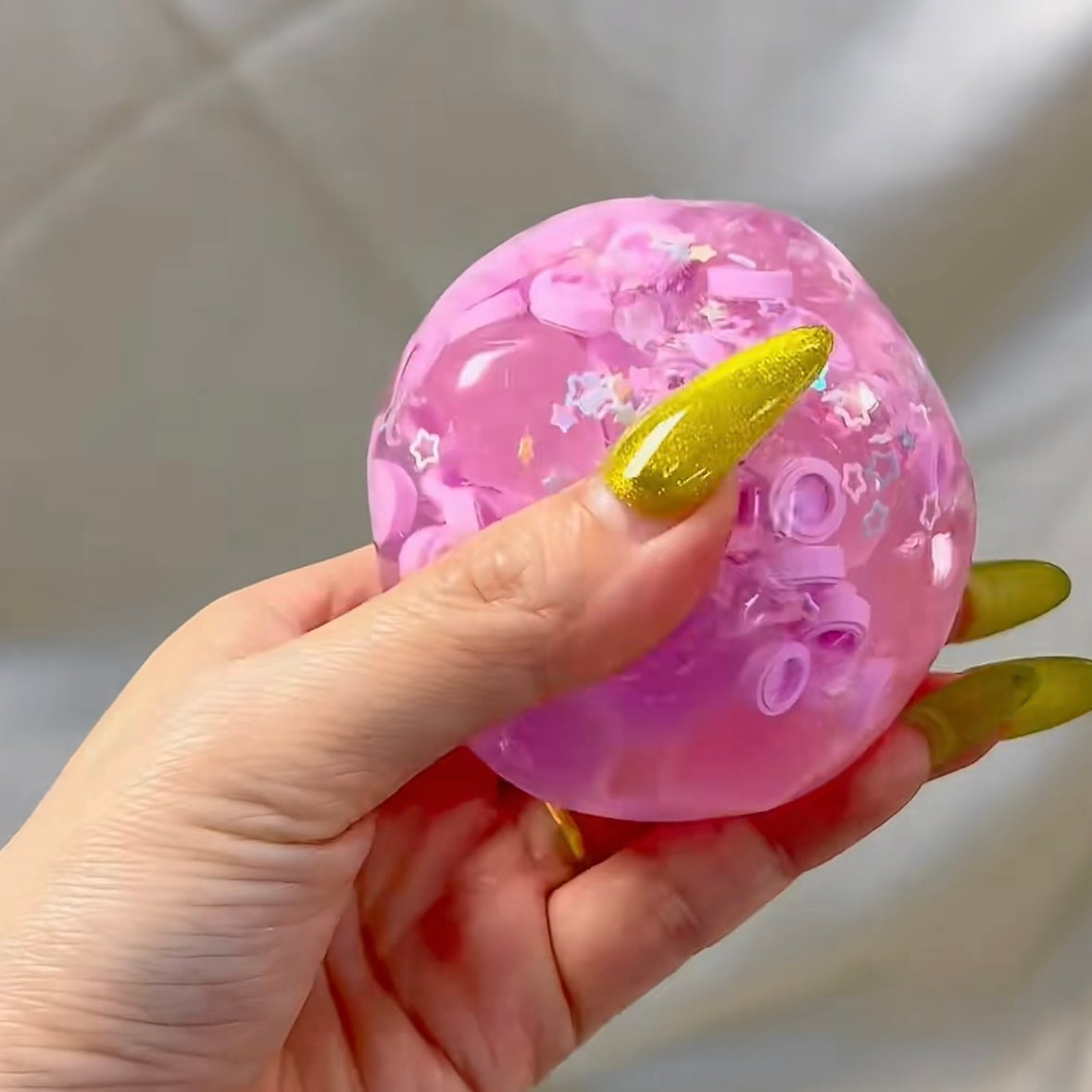 Fruit Hard Candy & Vaseline Base Stress Ball Squishy Stress Relief Decompression Toy – product image 5